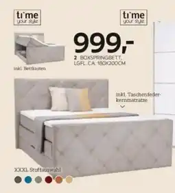 XXXLutz Boxspringbett Angebot