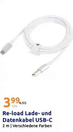 Action Re-load Lade- und Datenkabel USB-C Angebot