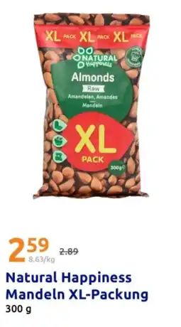 Action Natural Happiness Mandeln XL-Packung Angebot