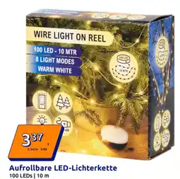 Action Aufrollbare LED-Lichterkette Angebot