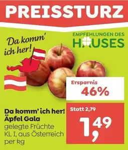 ADEG Äpfel Gala Angebot