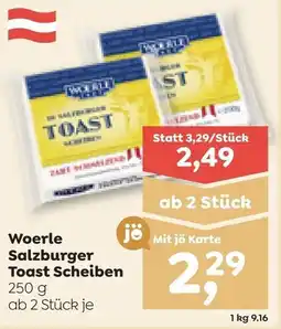 ADEG Woerle Salzburger Toast Scheiben Angebot