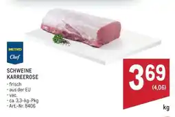 Metro Schweine Karreerose Angebot