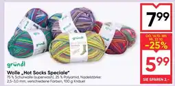 Maximarkt Wolle „Hot Socks Speciale“ Angebot