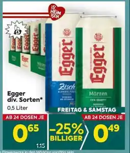 Billa Egger div. Sorten Angebot