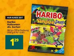 Billa Haribo Halloween div. Sorten Angebot