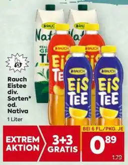Billa Rauch Eistee div. Sorten od. Nativa Angebot