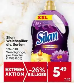 Billa Silan Weichspüler div. Sorten Angebot