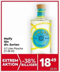 Billa Malfy Gin div. Sorten Angebot
