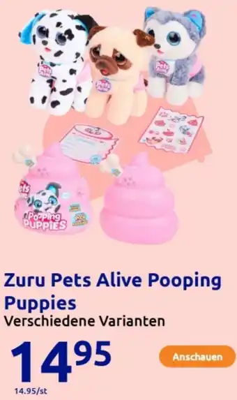 Action Zuru pets alive pooping puppies Angebot