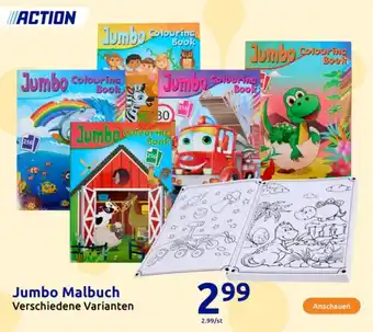 Action Jumbo malbuch Angebot