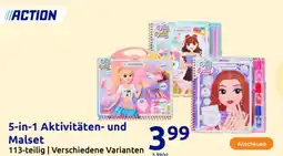 Action 5-in-1 Aktivitäten- und Malset Angebot