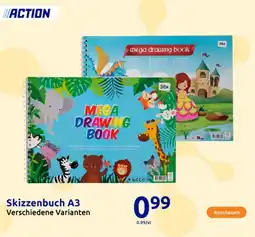 Action Skizzenbuch a3 Angebot