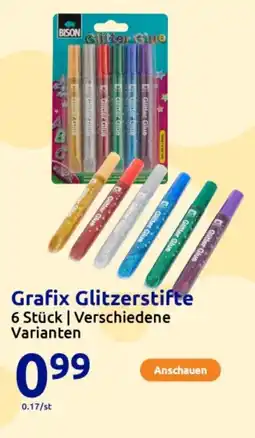 Action Grafix glitzerstifte Angebot