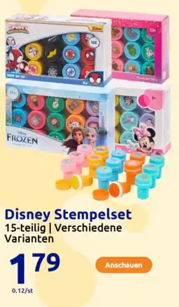 Action Disney stempelset Angebot