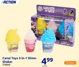 Action Canal toys 3-in-1 slime- shaker Angebot