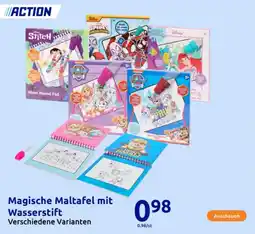 Action Magische maltafel mit wasserstift Angebot