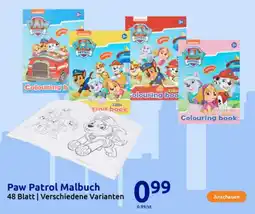 Action Paw patrol malbuch Angebot