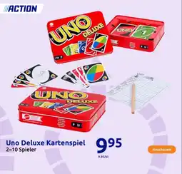 Action Uno Deluxe Kartenspiel Angebot