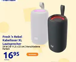 Action Fresh 'n rebel kabelloser xl lautsprecher Angebot