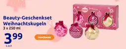 Action Beauty-geschenkset weihnachtskugeln Angebot