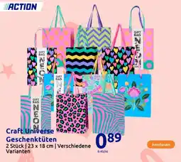 Action Craft Universe Geschenktüten Angebot