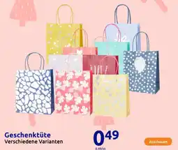 Action Geschenktüte Angebot