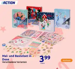 Action Mal- und Bastelset in Dose Angebot