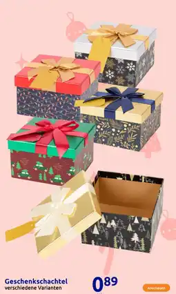 Action Geschenkschachtel Angebot
