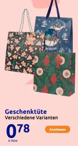 Action Geschenktüte Angebot