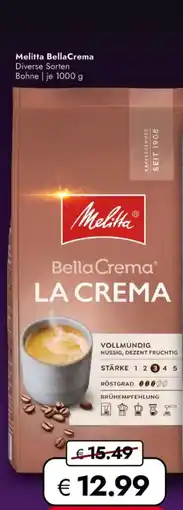Travel FREE Melitta bellacrema Angebot