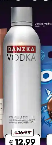 Travel FREE Danzka vodka 40% vol Angebot