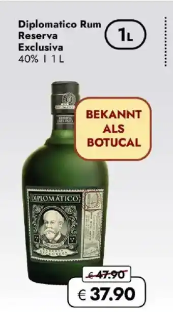Travel FREE Diplomatico rum reserva exclusiva Angebot