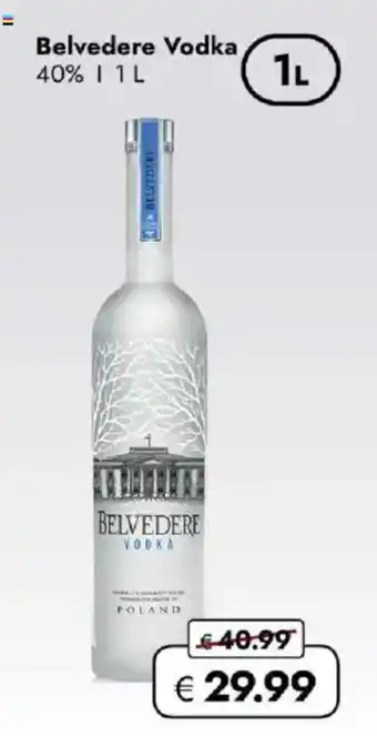 Travel FREE Belvedere Vodka Angebot