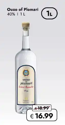 Travel FREE Ouzo of plomari Angebot
