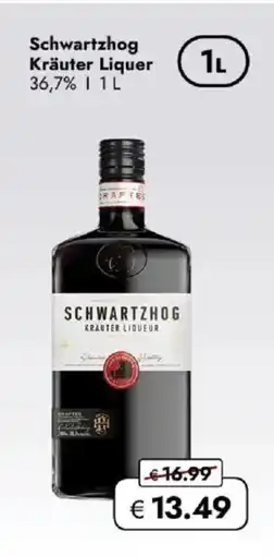 Travel FREE Schwartzhog kräuter liquer Angebot
