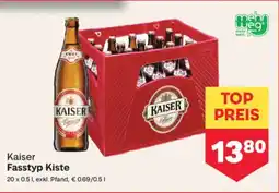 MPreis Kaiser Fasstyp Kiste Angebot