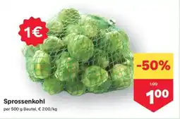 MPreis Sprossenkohl Angebot