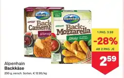 MPreis Alpenhain Backkäse Angebot