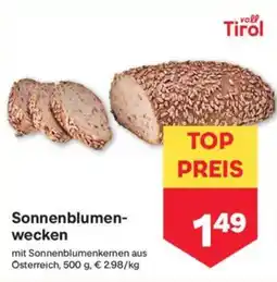 MPreis Sonnenblumen wecken Angebot
