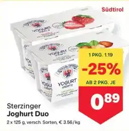 MPreis Sterzinger Joghurt Duo Angebot