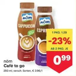 MPreis Café to go Angebot