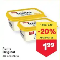 MPreis Rama Original Angebot