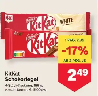 MPreis KitKat Schokoriegel Angebot