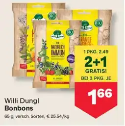 MPreis Willi Dungl Bonbons Angebot