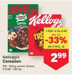 MPreis Kellogg's Cerealien Angebot