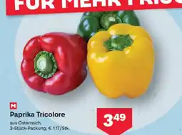 MPreis Paprika Tricolore Angebot