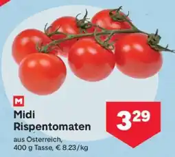 MPreis Midi Rispentomaten Angebot