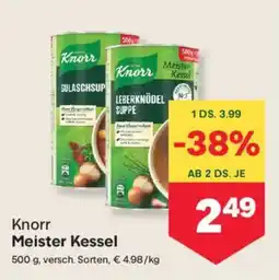 MPreis Knorr Meister Kessel Angebot
