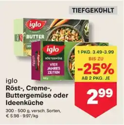 MPreis Röst Creme Buttergemüse oder Ideenküche Angebot